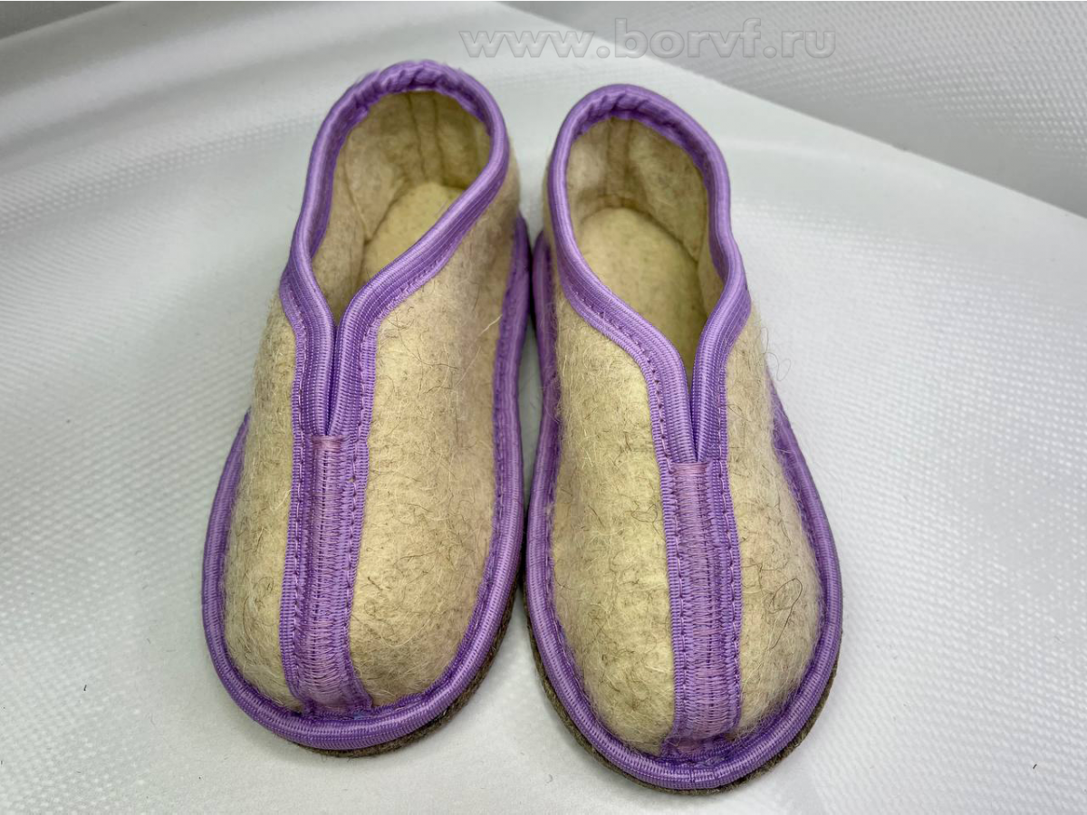 Туфли домашние детские войлочные Борская войлочная фабрика