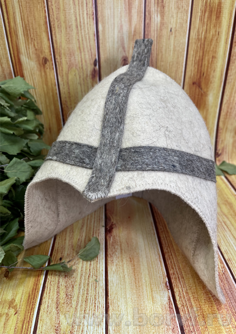 Шляпа для сауны из войлока Муромка Борская войлочная фабрика