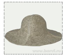 Шляпа для металлургов из потникового войлока Борская войлочная фабрика